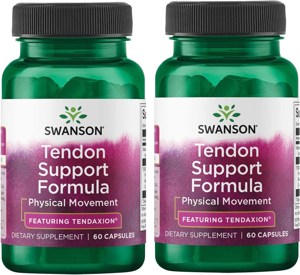 Swanson Ultra Tendon Support Formel - Featuring Tendaxion 60 Caps 2 Pack