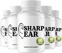 (5 Pack) Sharp Ear - Sharp Ear Advanced Tinnitus Support Supplement (300 kapsler)