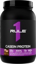 Regel 1 Casein Protein - 25g Protein og 11g EAA per servering fra Slow-Release Micellar Casein til Overnight Recovery og Vedvarende levering mellem måltiderne (2 pund, Chokolade Peanut Butter)