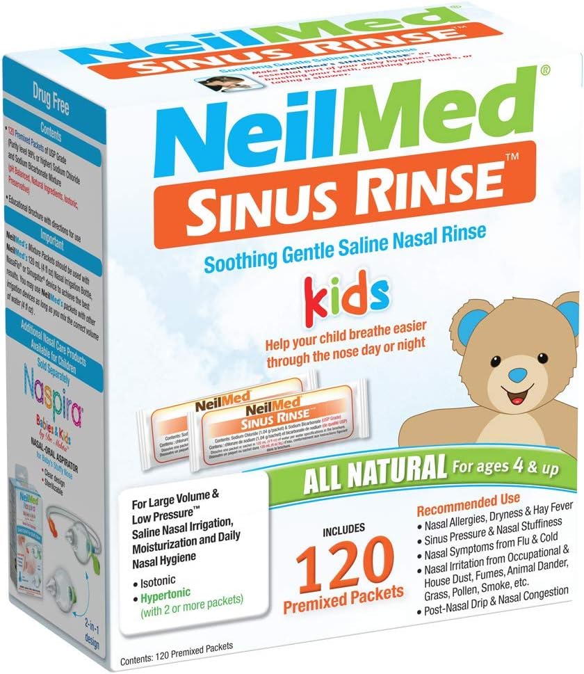 Neil Med Sinus Rinse Pædiatriske Pakninger, Forblandet 120 / box