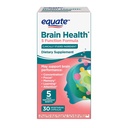 Konvergens Equate Brain Health 5 Funktion Formel kapsler Kosttilskud, 30 CountWith Deccaffeated Coffee Fruit Extract og klinisk Studeret phosphatidylserin