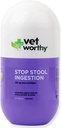 Vet Worthy Stop Forstoppelse -Coprophagia - Hunde supplement til at forhindre afføring - Dog tillæg med Yucca Schidigera, Persille Leaf, Kamille, Thiamin - Lever flavor, 120 tyggetabletter