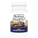 Værtsforsvar Stamets 7-7 Art Blend - Mushroom supplement til immunforsvar - Inkluderer Royal Sun Blazei, Cordyceps, Reishi, Maitake, Lion 's Mane, Chaga & Mesima - 30 kapsler (15 Servere) *