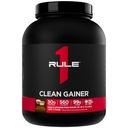 Regel 1 Clean Gainer - High- Protein Lean Gain Formel med 560 kalorier, 30g Full- Spectrum Protein, Over 90g Carbs, Under 6g fedt (15 Servere, Chokolade Peanut Butter)