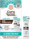 GuruNanda Preblandet Saline Pakker til Nasal Rinse (120 Greve), Alle naturlige Sinus Rinse Pakker til at hjælpe med Allergier & Congestion Relief, 0.08oz Hver