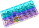 MEDca Weekly Pill Organizer, Twice- a- Day, 1 Pill Organizer