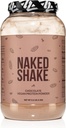 Nøgen Shake - Chokolade Protein Powder - Plant Based Protein Shake med Mct Oil, Gluten- Free, Soy- Free, Ingen Gmos eller kunstige sødestoffer - 30 Servere