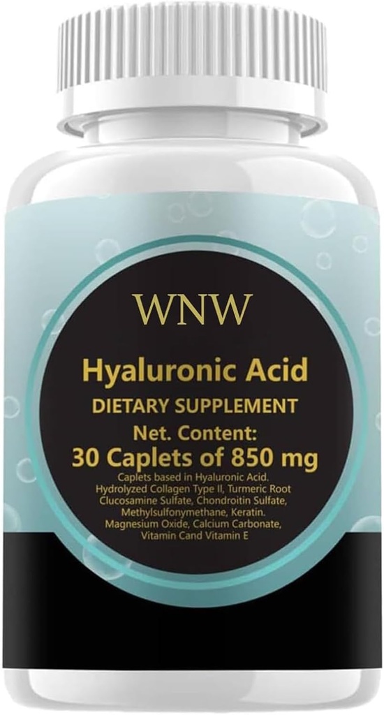 Ny Hyaluronic- Acid 30 Kapsler 850 mg (1PCS)