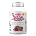 ANDREW LESSMAN Frugt Fuld Antioxidant Ekstrakter 60 Kapsler - 14 Naturlige Frugt og Berry Ekstrakter. Blåbær, Tranebær, Grape Seed, Pomegranat, Resveratrol, og mere. Let at synke kapsler