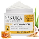 Super Natural Goods Manuka Honey Cream (16oz) – Hydrating Lotion for All Skin Types Suitable for Kids and Adults | Moisturizing Body Cream with Real Manuka Honey Aloe Vera Juice and Cocoa Butter