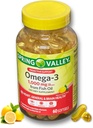 Omega 3 1000mg- Fish Oil 60 softgel (pakke med 1)