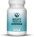 Mægtige Omega 1000 Potent Omega 3 Supplement 1000 MG EPA DHA Per kapsel Høj dosis Omega 3 Fish Oil South Pacific Anchovy Sourced - Triglycerid Omega 3 Fedtsyrer Supplement