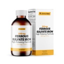 Ferrosulfat 325mg Flydende jern 65mg af elementært jern ved Llorens Care - 6 oz - Caramel Flavor (6 oz, Caramel)