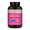 Dr. Mercola Krill Oil for Women - 2 mg Astaxanthin - MSC Certified Sustainable - Understøtter hjerne, hud & immunsystemer - med Omega- 3s - Non- GMO, Gluten- Free & Soy- Free - 270 kapsler (30 Servere)