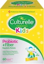 Kulturelle Kids Probiotiske + Fiber Pakninger (Age 3 +) - 60 Greve - fordøjelsesmæssig sundhed & immunforsvar - Hjælper med at genoprette regelmæssighed