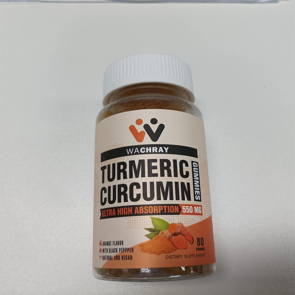 Gurkemeje Gummier med Ginger & Sort Pepper Extract