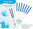 15 Pack Menopause Test Strips på hjemmet, FSH Test Perimenopause Test Hormone Balance for kvinder Over 30 Hormonal Test