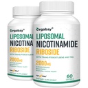 Orgabay Liposomal Nicotinamid Riboside 2000 MG med TMG og Pterostilben, øger NAD +, understøtter sund aldring, 120 Tæl