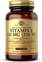 Solgar Vitamin E 200 IE - 100 Softgels - Natural Antioxidant, Immunsystemet Support - Gluten Free, Dairy Free - 100 Servere