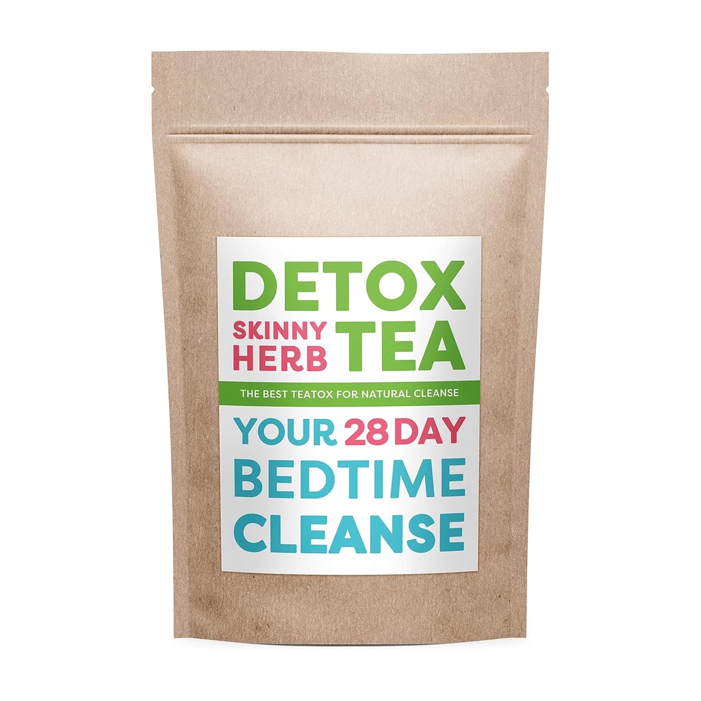 28 dage sengetid rengøring: Detox Skinny Herb - Effektiv Detox Tea, Support Cleanse, 100% Natural