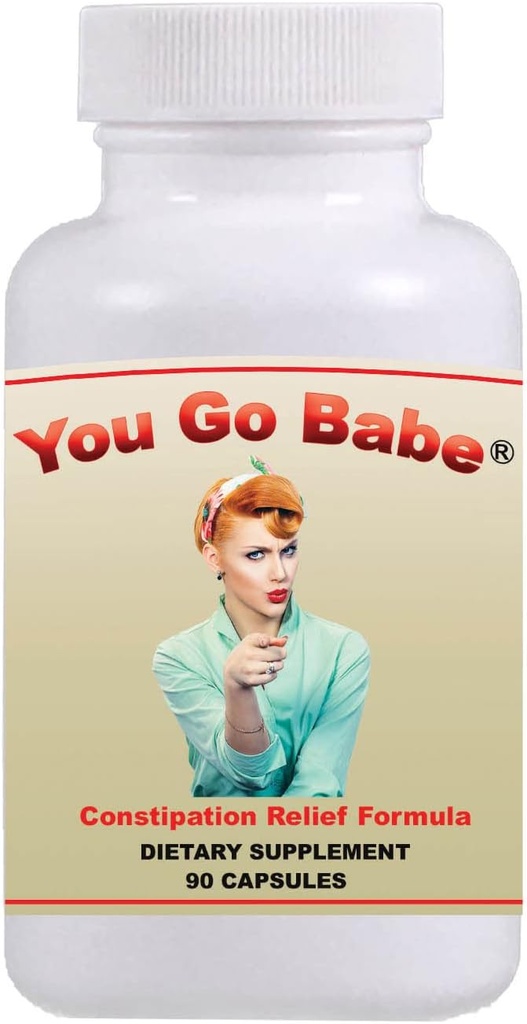 Du går Babe ® Forstoppelse Relief Formel - 90 kapsler
