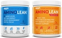 RSP NUTRITION AminoLean Pre Workout Energy (Blå Hindbær 30 Servere) med AminoLean Inddrivelse Post Workout Boost (blod Orange 30 Servere)