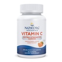 Nordic Naturals C-vitamin ekstra styrke Gummies - Tangerine Flavor - 60 Gummies - 500 mg Vegan C-vitamin supplement - Lav- Sukker Immun - Support - 30 Serveringer