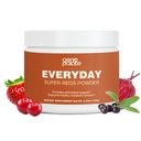GenoPalate Everyday Super Red, Antioxidant Superfood Blend med Beet Root, Tranebær, Hibiscus, Acai & Probiotika, Energiserende Polyphenoler til hjerte, hjerne & fordøjelsessygdomme, Vegan, 30 Servere