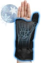 Wrist Ice Pack Wrap, Gel Kompression Support, Fleksibel Hot & Cold Brace til håndskader Genbruges, Rheumatoid, Tendinitis, Hævelse, Carpal Tunnel, Gigt, Cold Pack til smerter & muskelsmerapi