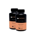 BNSund Chewable 2 Pack Bariatric Multivitamin med jern, B12-vitamin, lækker Orange Flavor - 120 Ct - 60- 120 Day Supply.