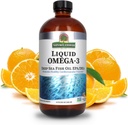 Nature 's Solution Liquid Omega-3 Yep 124; Deep Sea Fish Oil med EPA / DHA Kosttilskud 124; Kardiovaskulær Support 124; Ingen konserveringsmidler & Gluten- Free 16oz (pakke med 1)