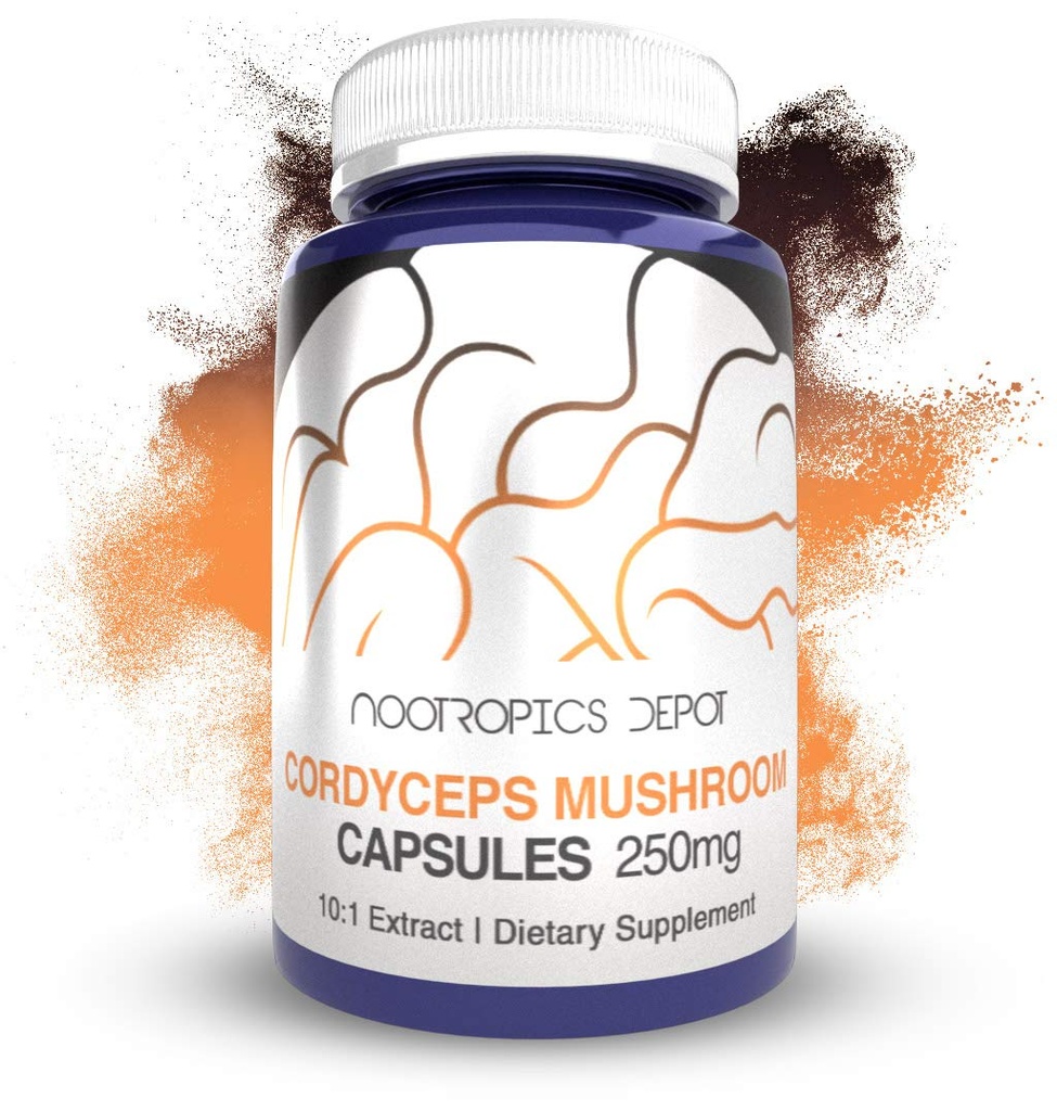 Nootropics Depot Cordyceps Mushroom Capsules Name