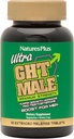 NaturesPlus Ultra GHT Mand udvidet udgivelse Bilagstabletter - 90 Vegetariske Kosttilskud - Maksimal styrke Natural Testosteron & Human Growth Hormone Boost - Gluten- Free - 30 Servere