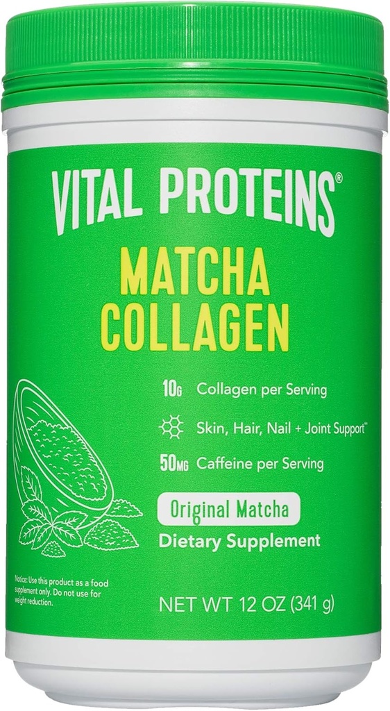 VIGTIGE PROTEINS Matcha Collagen, 12 OZ