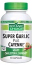 Botanic Choice Super hvidløg Plus Cayenne, 60 kapsler