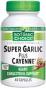 Botanic Choice Super hvidløg Plus Cayenne, 60 kapsler