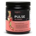 LEGION Pulse Pre Workout - Alle naturlige nitrogenoxid Preworkout Drink til Boost Energy, Kreatin Free, naturligt sødet, Beta Alanine, Citrullin, Alpha GPC (Strawberry Margarita)