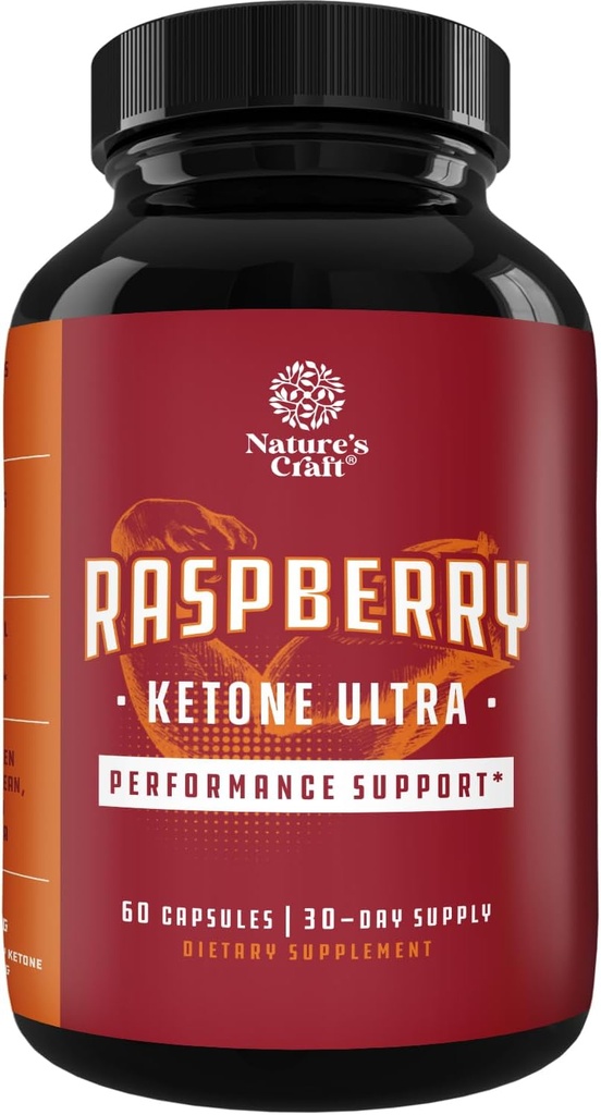 Raspberry ketoner vægttab Keto supplement med Pure African Mango Apple Cider Vincils og grøn te - Natural Fat Burner Metabolisme Booster, Håndtering kontrol for mænd og kvinder