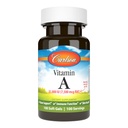 Carlson - vitamin A, 25000 IE (7500 mcg RAE), Vision & Skin Health, immunfunktion, 100 bløde geler