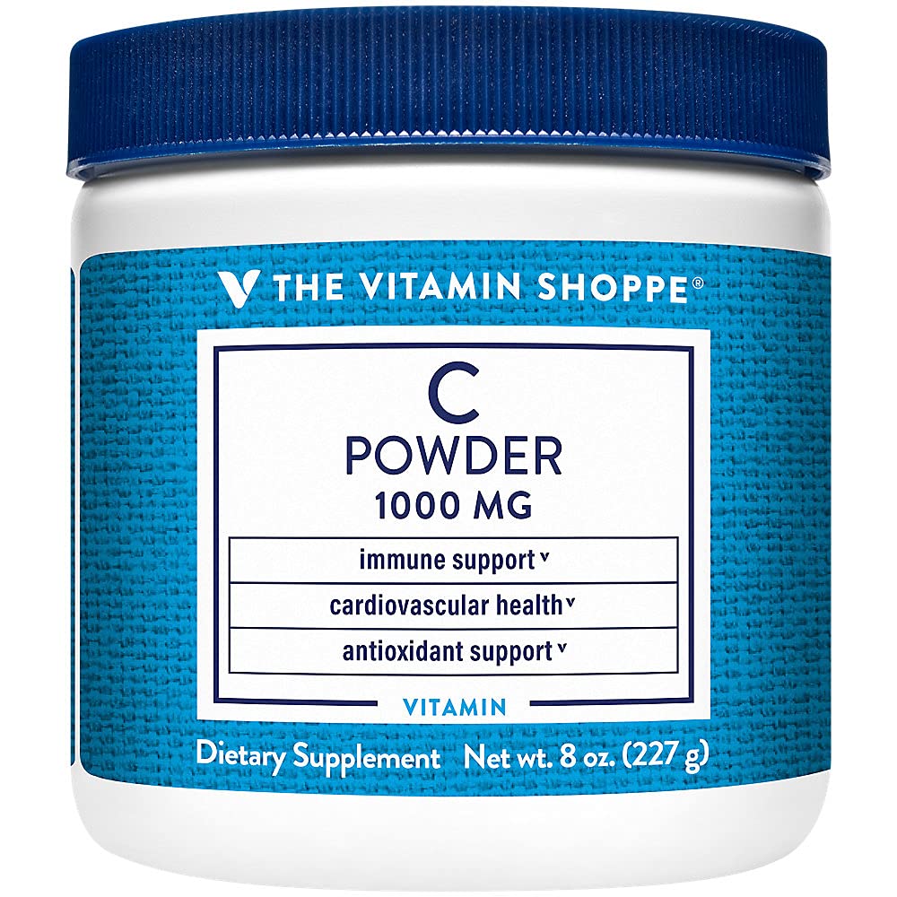 The Vitamin Shoppe Vitamin C 1,000MG - Immune Support, Antioxidant Protection & Collagen Formation, Daily Vitamin