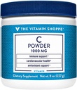 Den Vitamin Shoppe C-vitamin pulver 1.000MG, Antioxidant, der understøtter immunforsvar og hjerte-kar-sundhed (8 ounces pulver)