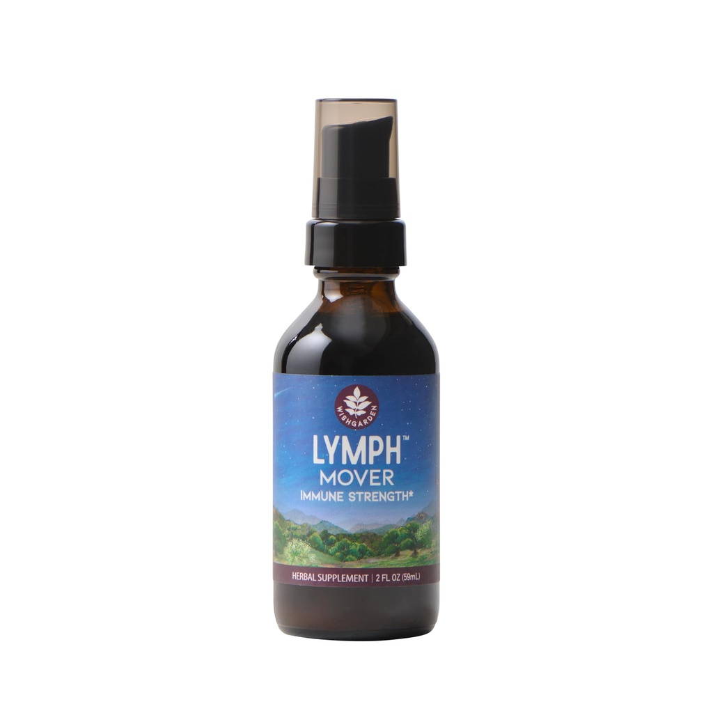 WishGarden Herbs Lymph Mover immunstyrke - Natural Herbal Lymporous Drainage og Lymporous Cleanse supplement med Echinacea for immunforsvar, Understøtter sund Lymporative System funktion, 2oz