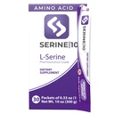 SERINE10 L- Serine Nootropics Pakninger - Support Brain Health, Memory, Focus, & Production of Serotonin, L- Tryptophan, & L- Cystine - 30 Premained Powder Packets with 10 Grams (30000 mg)