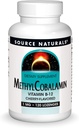 Source Naturals MethylCobalamin Vitmain B-12 Cherry-Flavored, 1 mg - 120 Lozenges