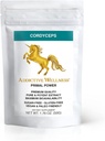 Addictive Wellness Cordyceps CS-4 Extract Powder - Pure & Potent for Energy and Endurance, 1 pakke