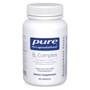 Ren indkapsling B6 Complex - Understøtter nervesystem og hjerne sundhed * - Inkluderer B vitaminer - Indeholder beriget vitamin B6 - Non-GMO & Gluten Gratis - 60 kapsler