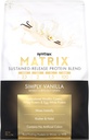 Syntrax Nutrition Matrix - Sustained-Release Protein Blend, Simply Vanilla 5 lbs. Real Vanilla Bean Specks | Whey Protein, Micellar Casein, Egg Albumin