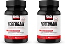 Formothy Nootrop Brain supplement til at forbedre hukommelse, boost fokus, øge mental energi, og Support Brain Sundhed med koffein, Bacopa, og Huperzine A, Force Factor, 30 kapsler (pakke med 2)