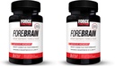 Formothy Nootrop Brain supplement til at forbedre hukommelse, boost fokus, øge mental energi, og Support Brain Sundhed med koffein, Bacopa, og Huperzine A, Force Factor, 30 kapsler (pakke med 2)