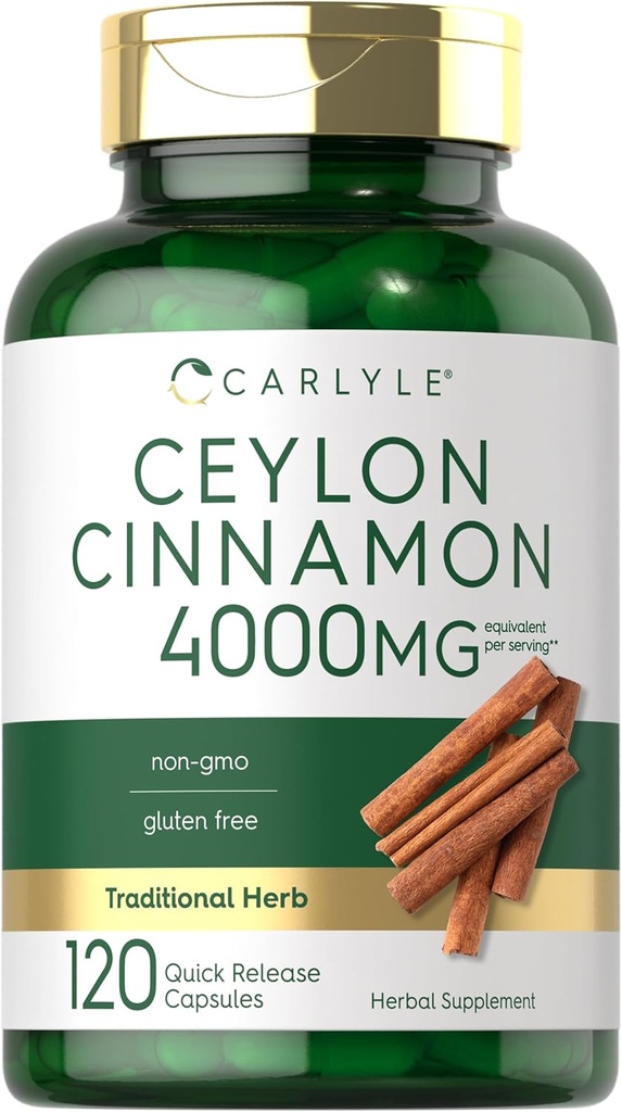Carlyle Ceylon Cinnamon Kapsler 4000 mg